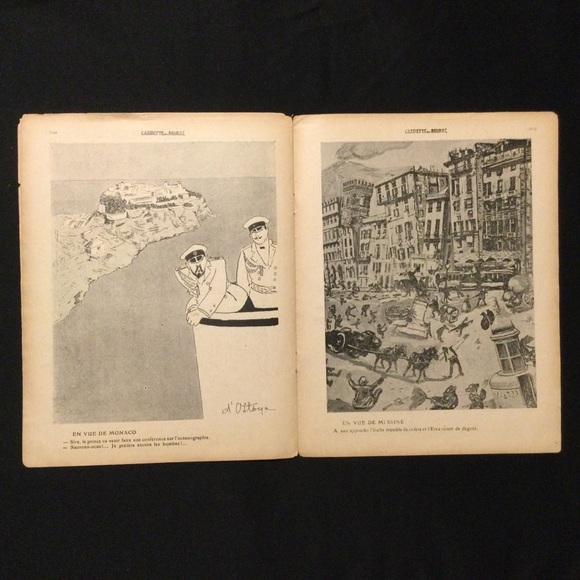 1909 Satirical French Weekly L'Assiette au Beurre - Le Standart Vaisseau Fantôme - Picture 9 of 12
